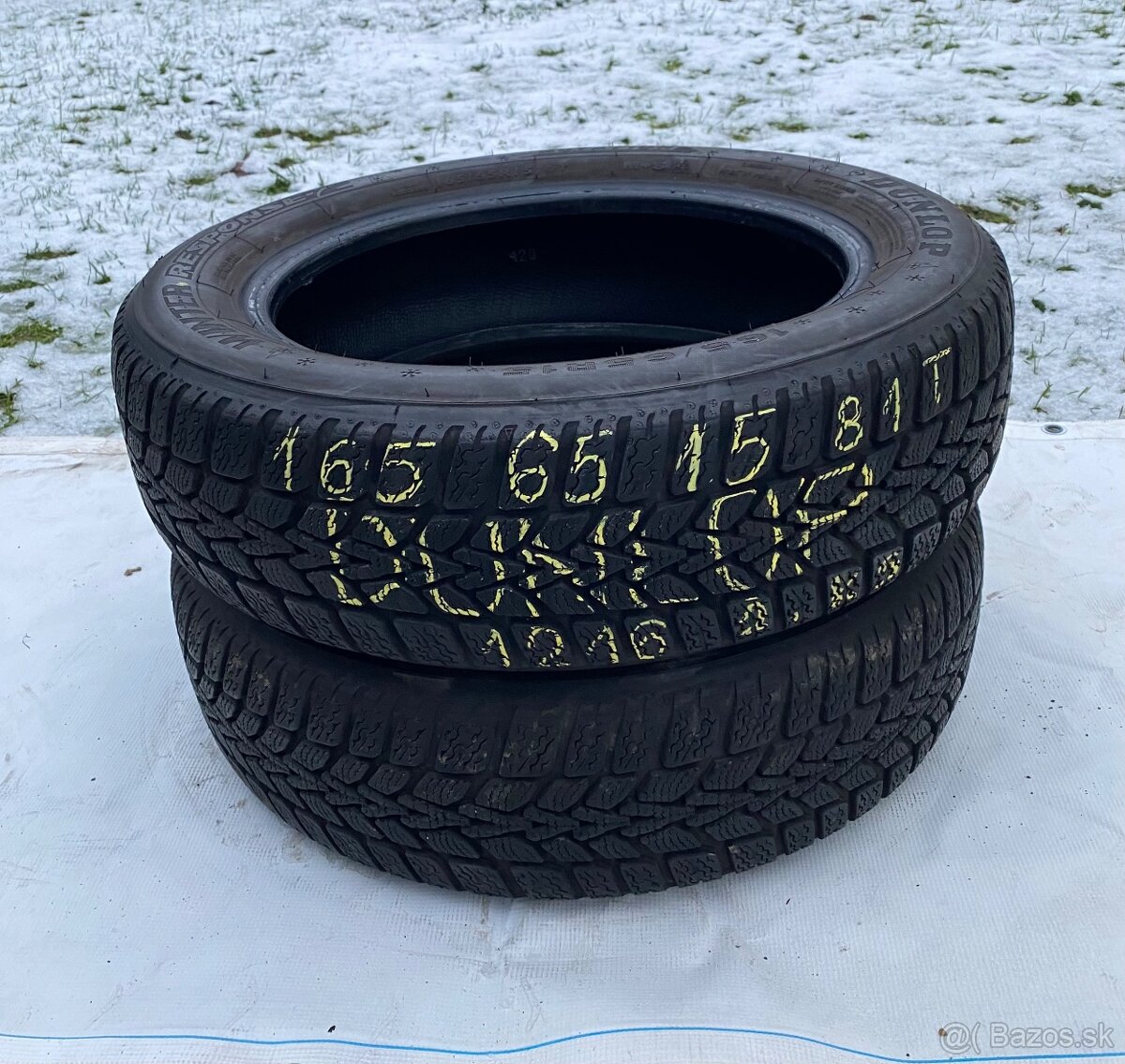 165/65 r15 zimné DUNLOP 81T