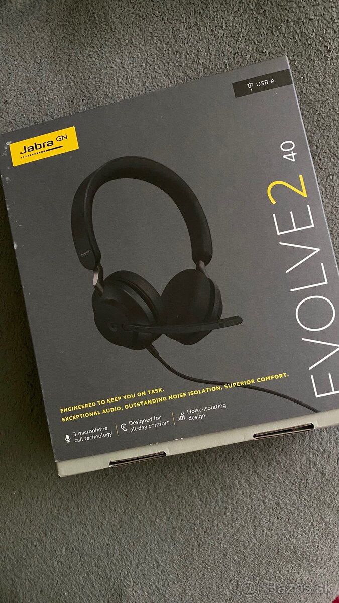 Sluchadla JABRA Evolve2 40