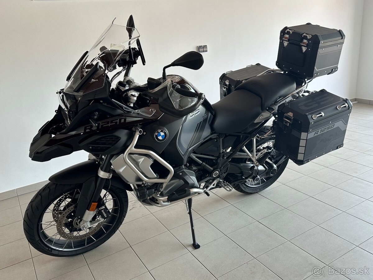 BMW R1250 GS Adventure - TRIPLE BLACK - záruka, 1. majiteľ