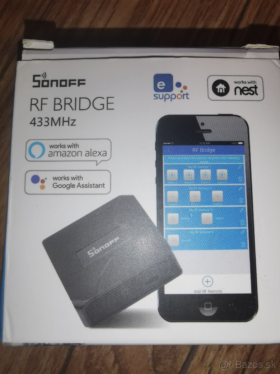 Predam SonOff Wifi RF 433 bridge