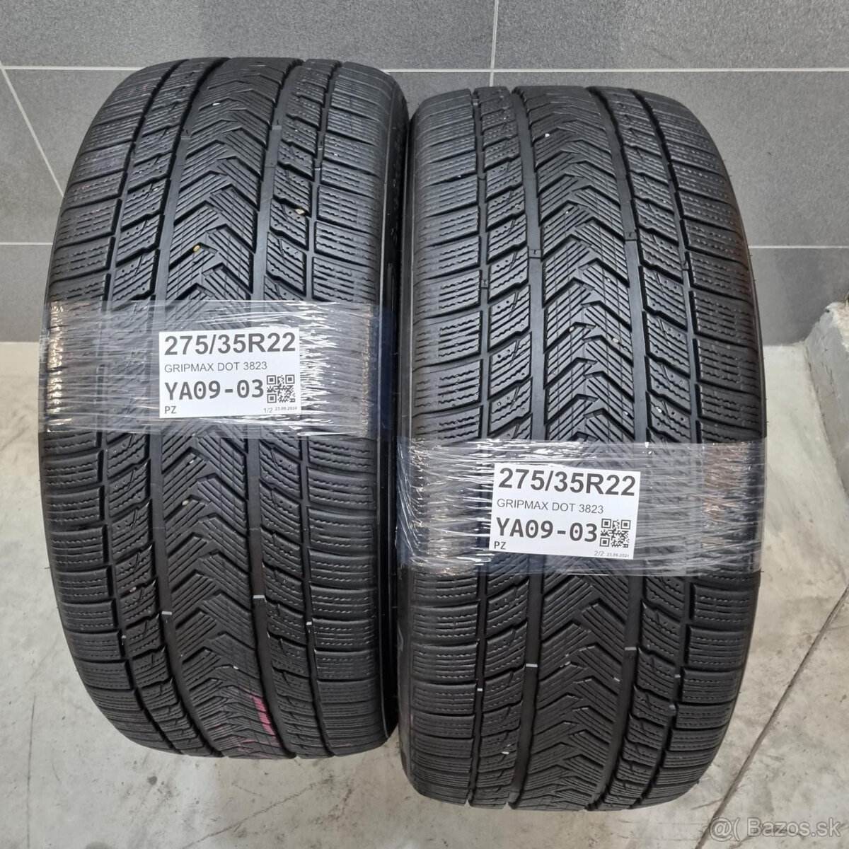 Zimné pneumatiky 275/35 R22 GRIPMAX DOT3823