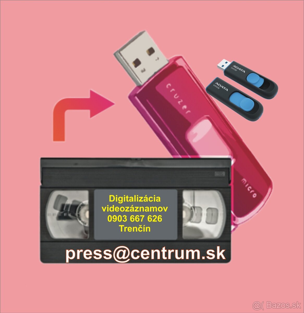 prepis VHS kaziet digitalizácia videa