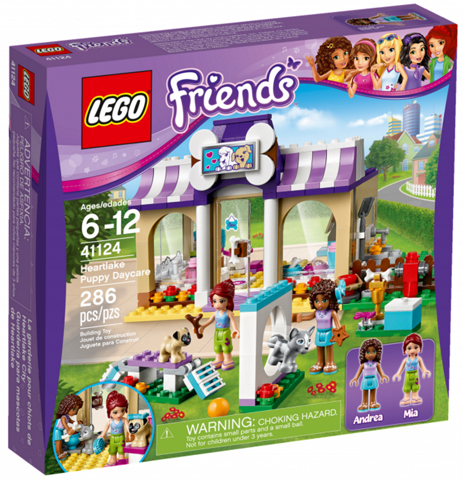 41124 LEGO Friends Vet Heartlake Puppy Daycare - Cvičisko