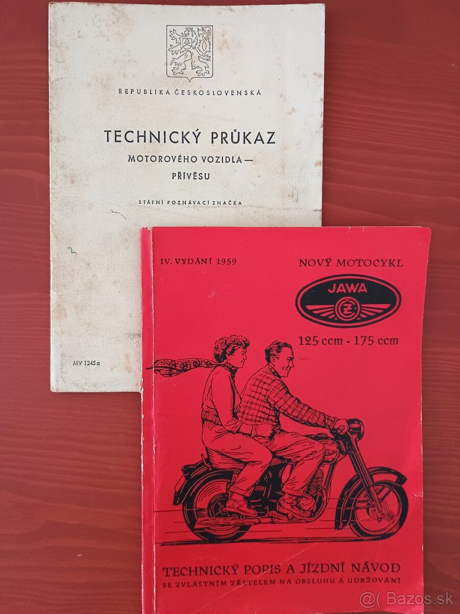 Predám TP Jawa ČZ 125 typ 355