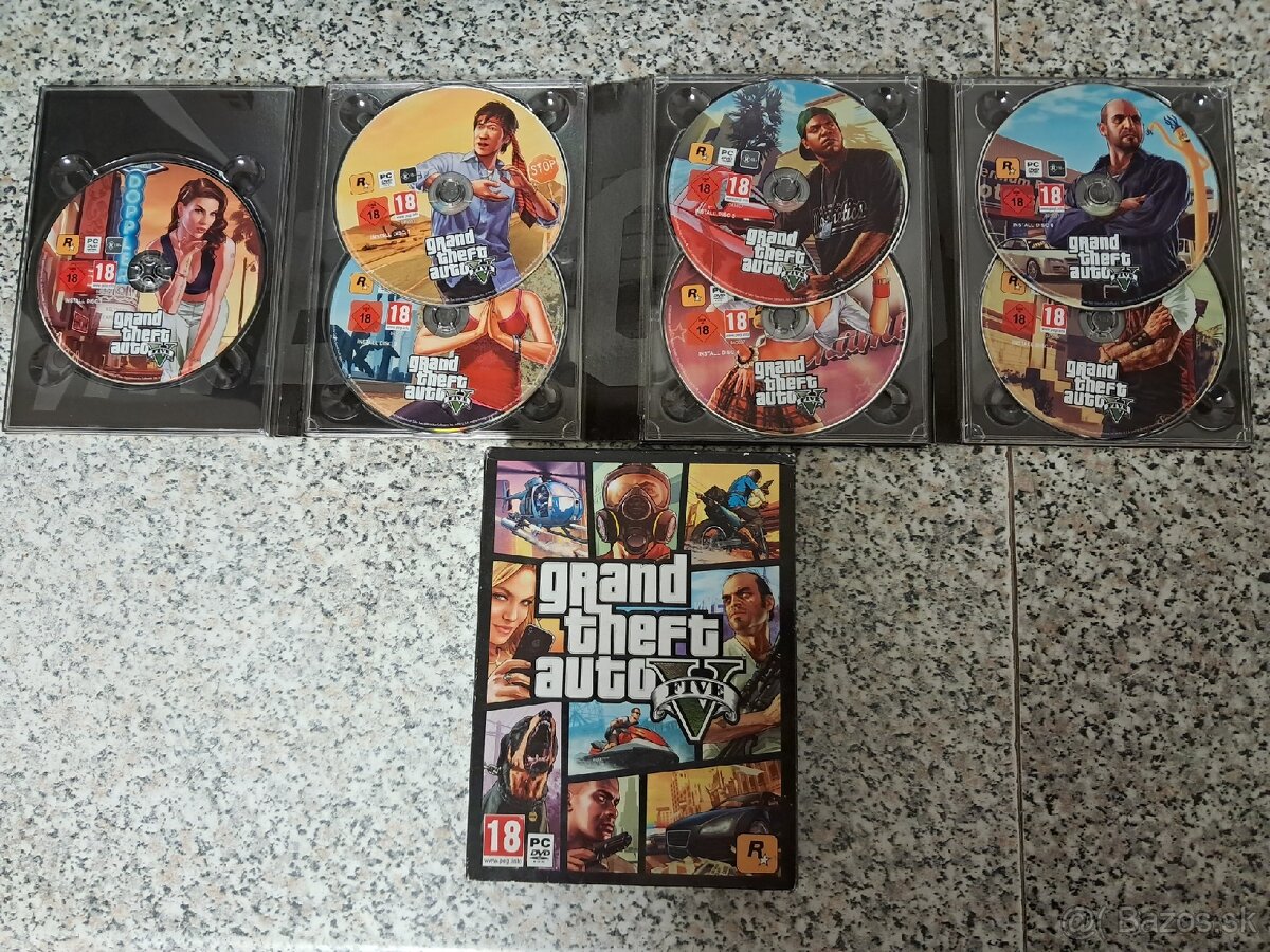 Grand Theft Auto V / PC verzia / GTA 5 + mapa