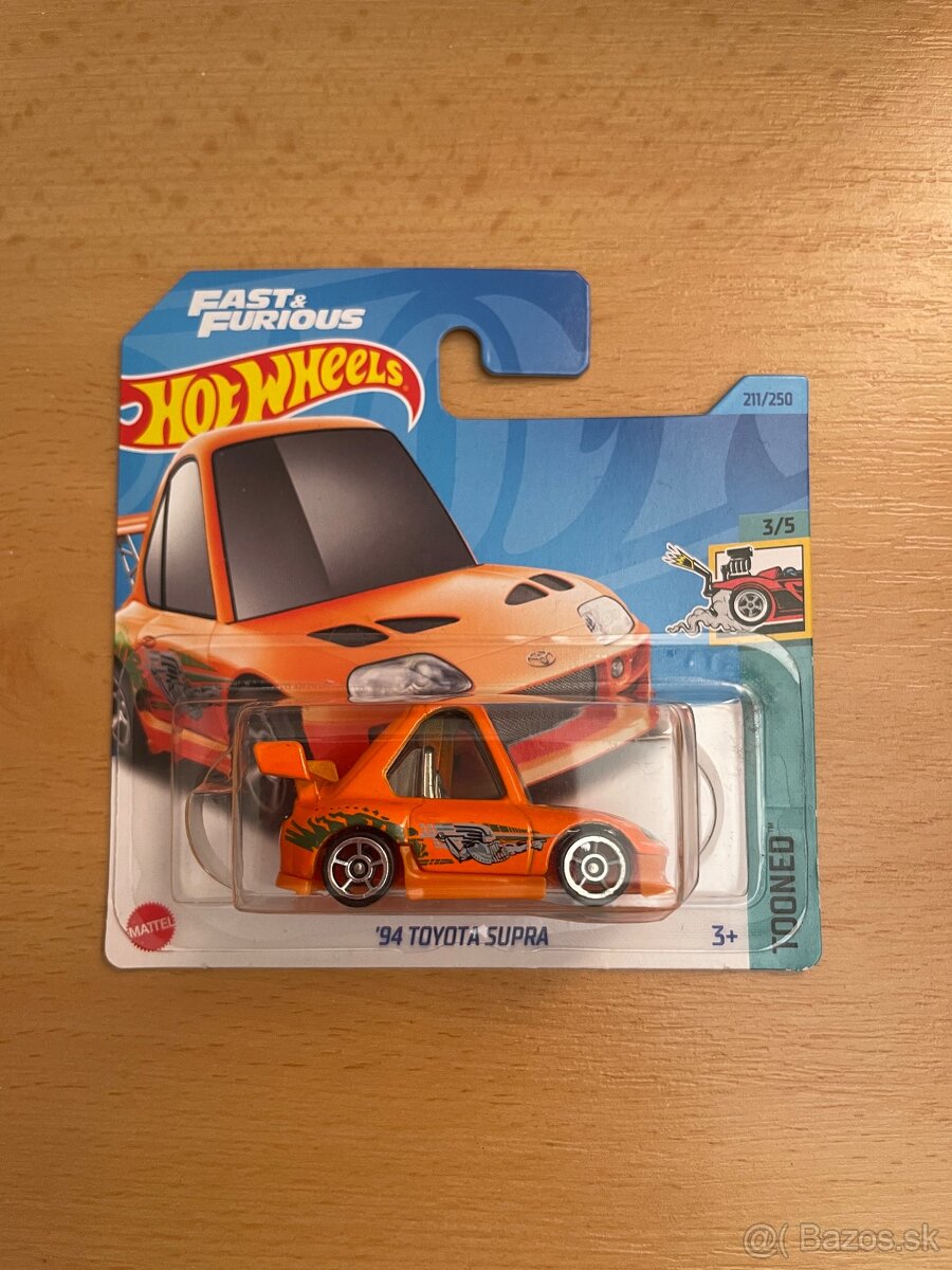 HotWheels ‘94 Toyota Supra Orange