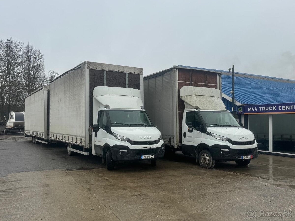 IVECO Turbo Daily 50-18 + tandem príves 2 kus