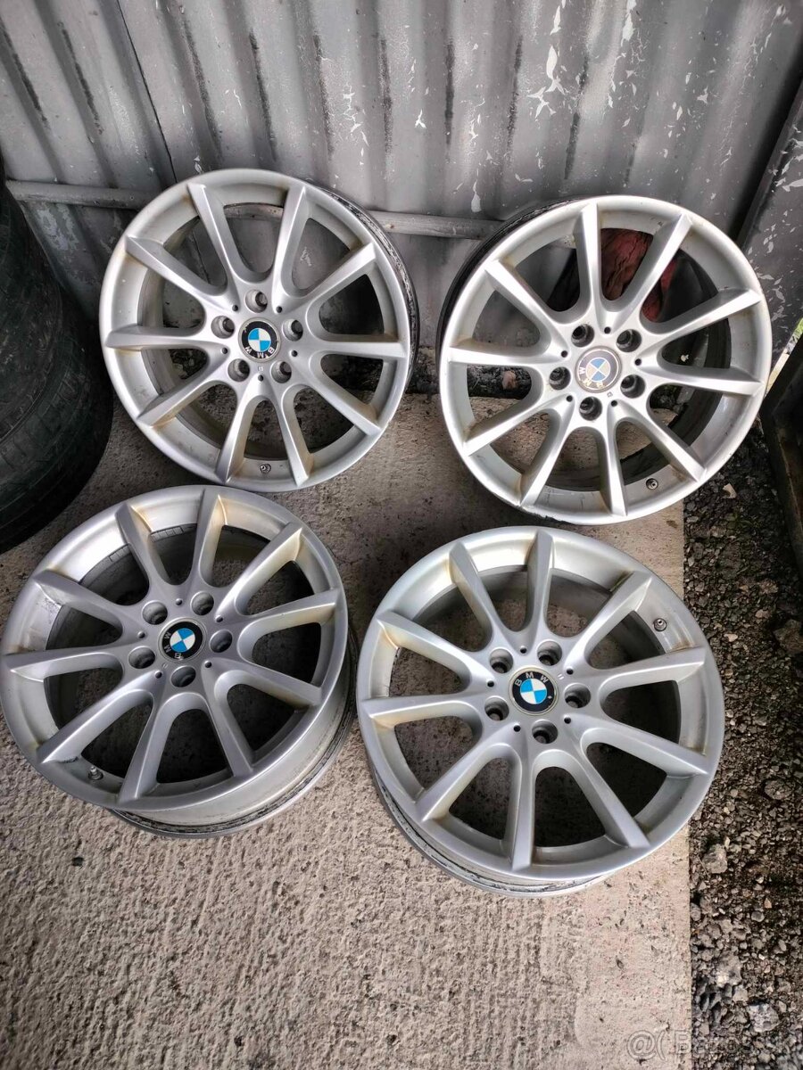 4ks alu disky orig. BMW 5x120 R18 + 4ks snimače tlaku