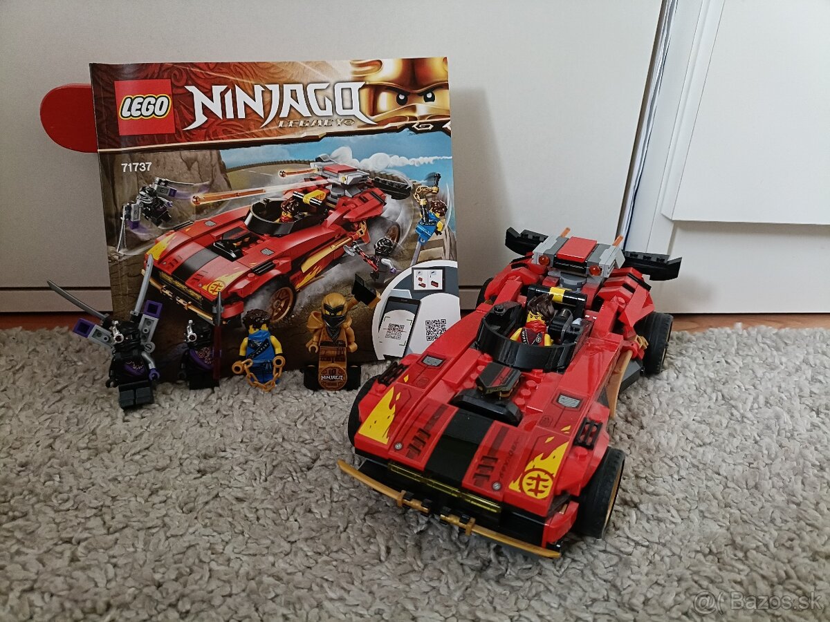 Lego NINJAGO 71737 Kayove červené auto