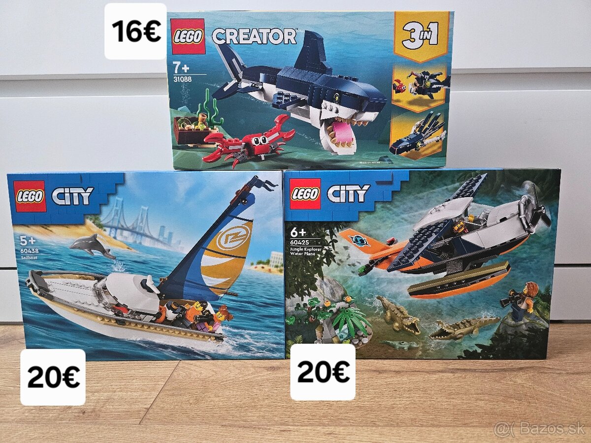 NOVÉ LEGO City a Creator 3v1