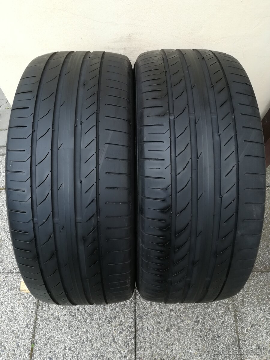 Letné pneumatiky 255/55 R18 XL RunFlat Continental, 2ks