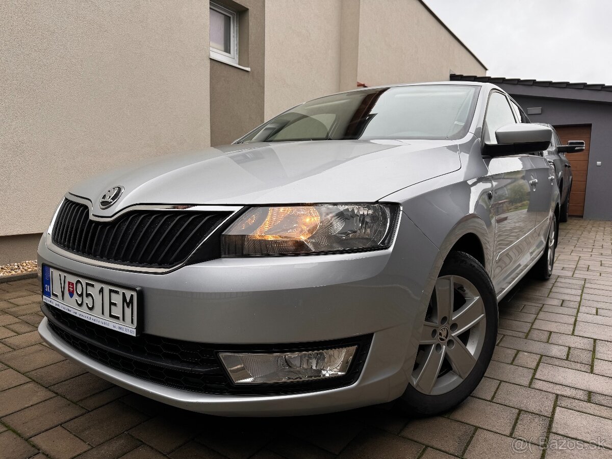 ŠKODA RAPID SPACEBACK, 1,2 TSI, MANUÁL, 6/2015, KÚPENÁ NA SK