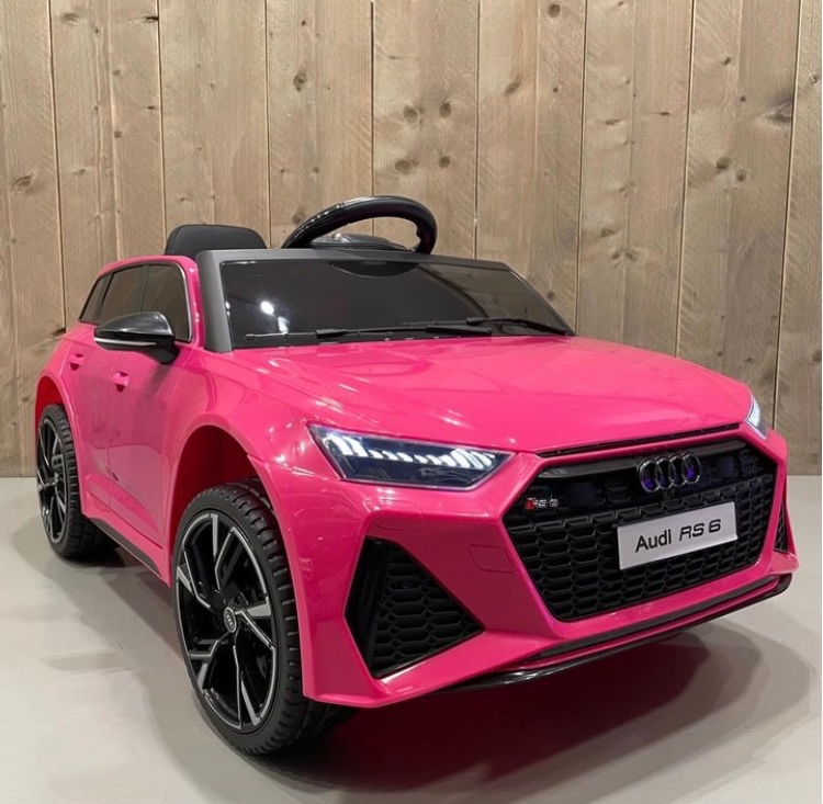 Detské elektrické autíčko RS6 pink