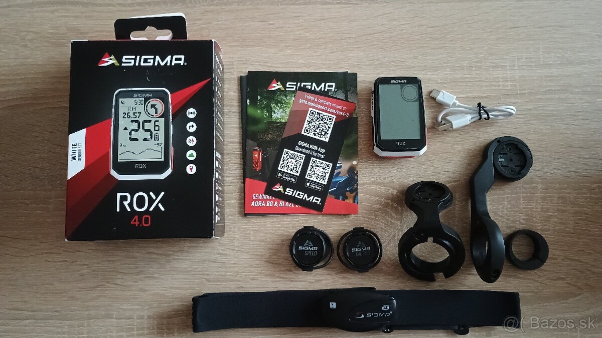 Sigma ROX 4.0 Sensor SET biela