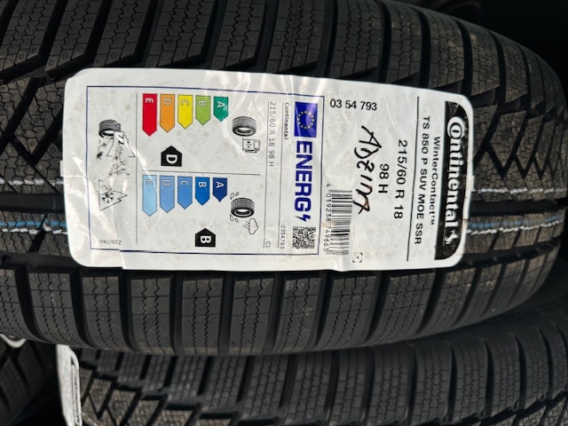 Zimné pneumatiky CONTINENTAL 215/60 R18 98H