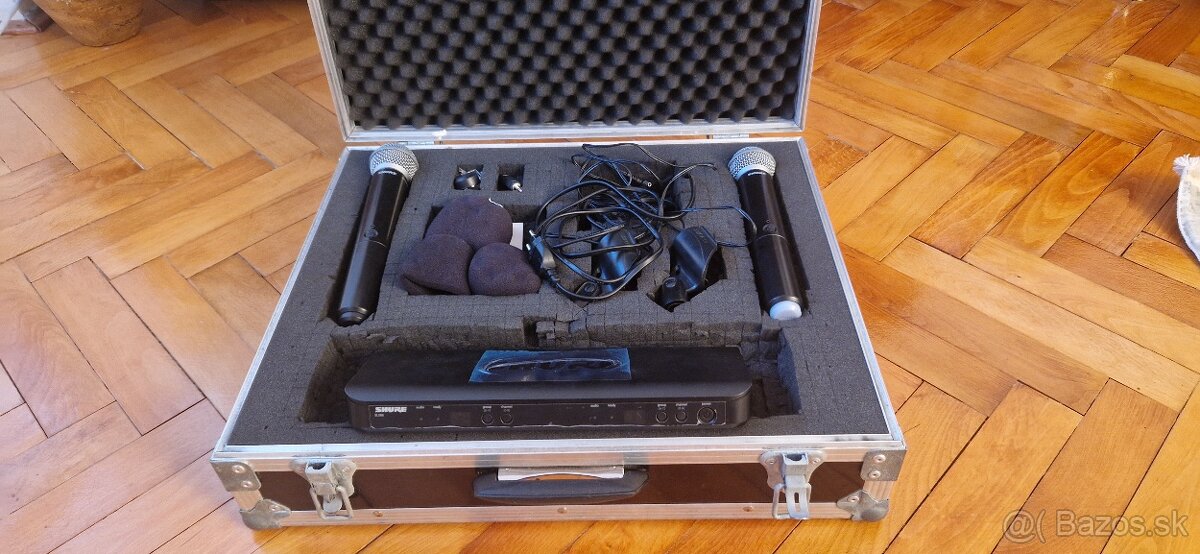 Bezdrôtový set mikrofónov Shure SM 58 beta +case