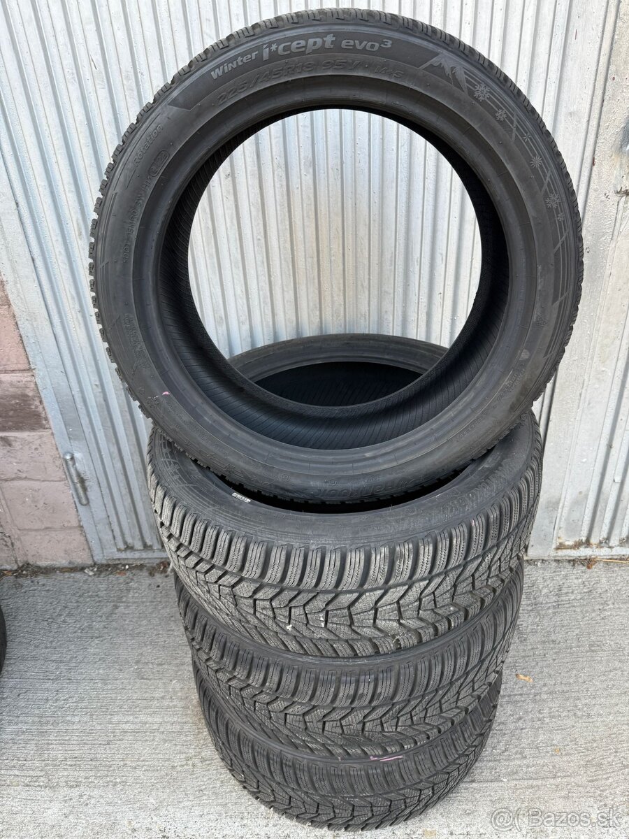 Zimne pneumatiky HANKOOK dvojrozmer 225/45 + 245/40 R18