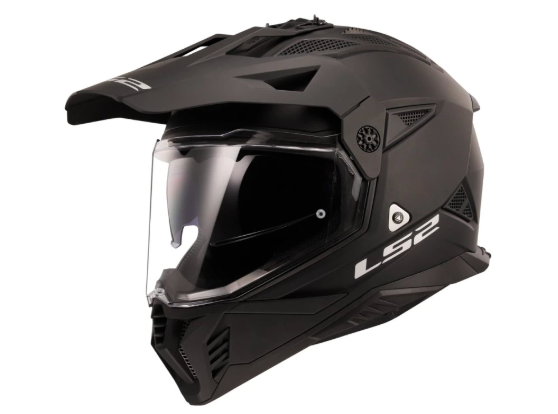 Enduro prilba LS2 MX702 PIONEER II MATT BLACK velkosť M