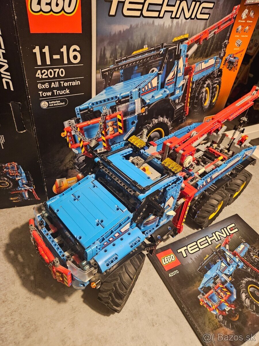 Lego Technic 42070 6x6 Terénny odťahovač RC, komplet