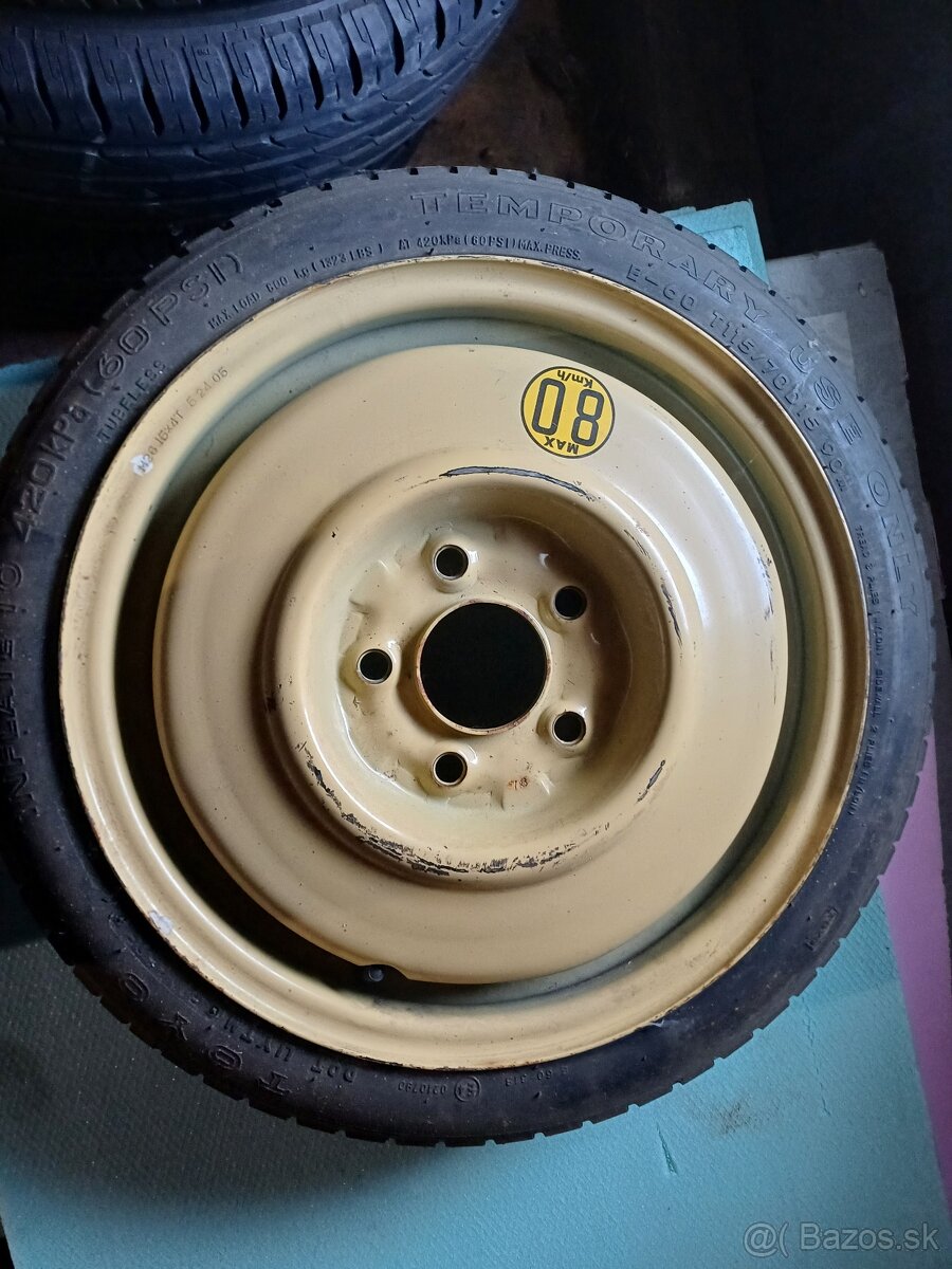 rezervné koleso úzké Mazda 3,-5,---4Jx15--5x114,3