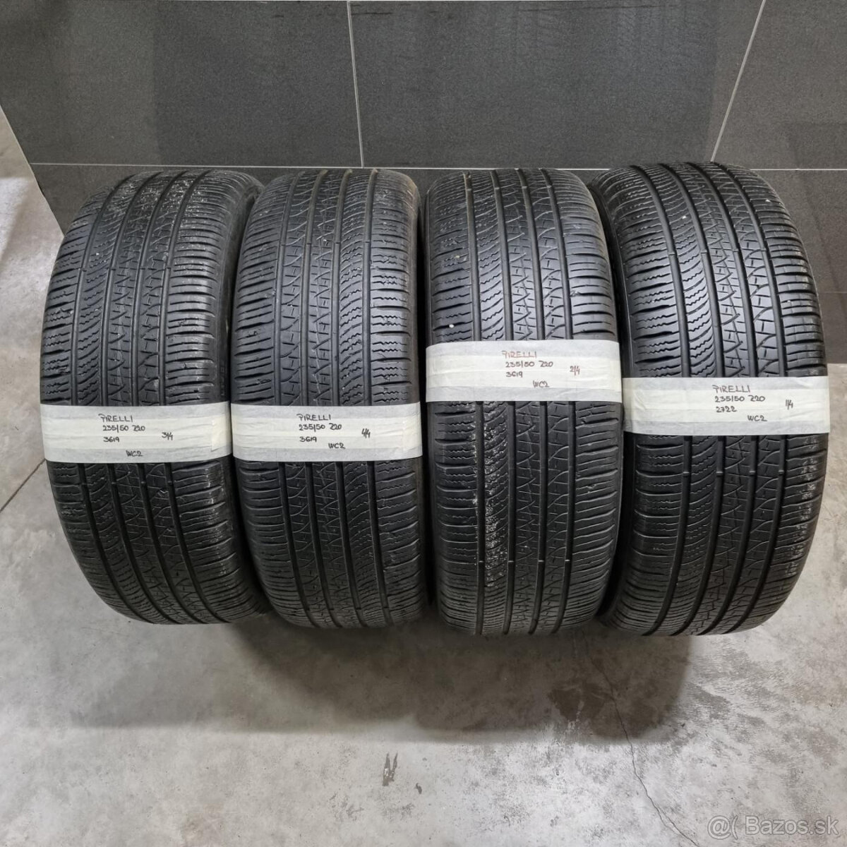 Letné pneumatiky 235/50 R20 PIRELLI DOT3619