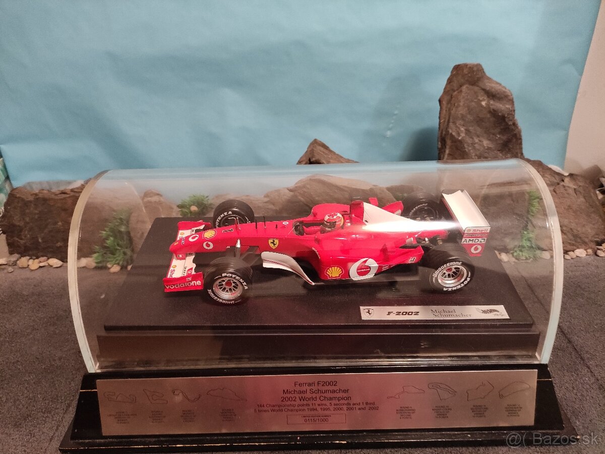 Prodám model 1:18 Ferrari F1-2002 Michael Schumacher