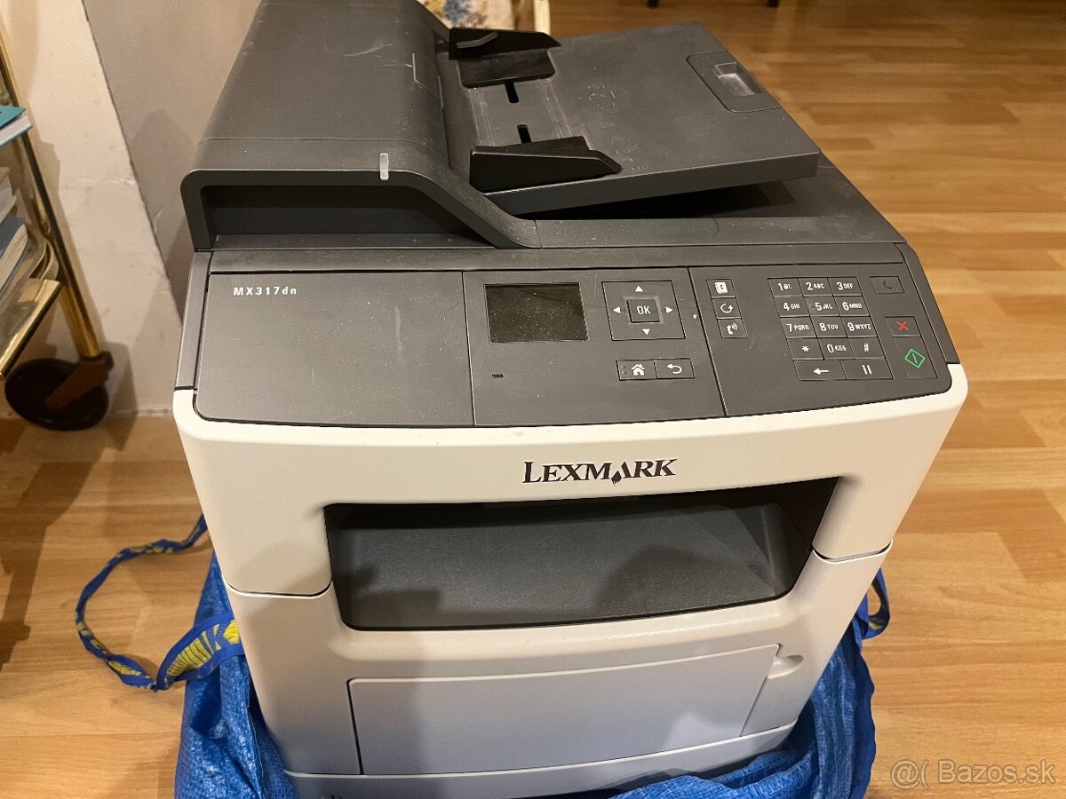 Multifunkčná lasarová tlačiareň lexmark mx317dn