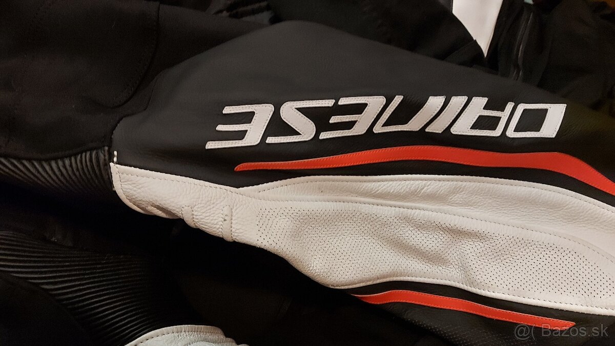 Pánske kožené moto nohavice Dainese veľ. 56