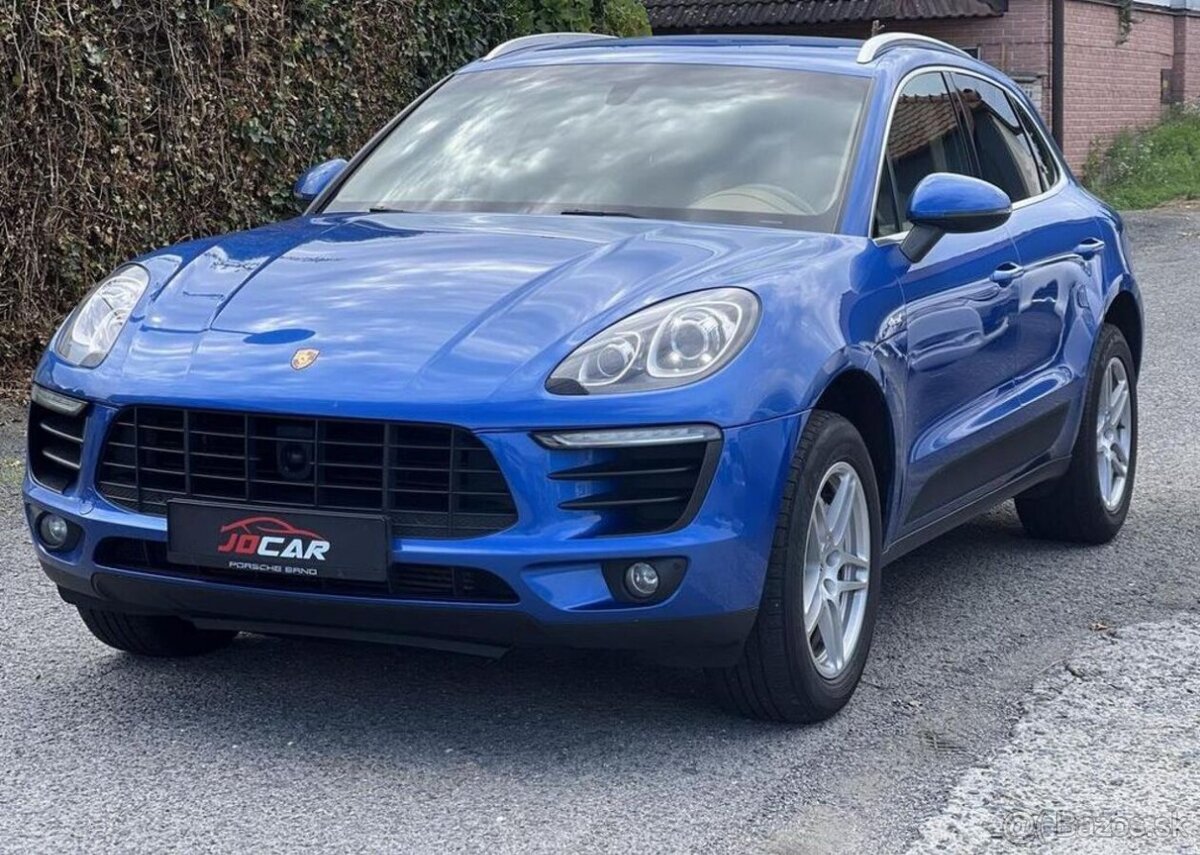 Porsche Macan S 3.0D V6 KŮŽE PŮVOD ČR nafta automat 190 kw