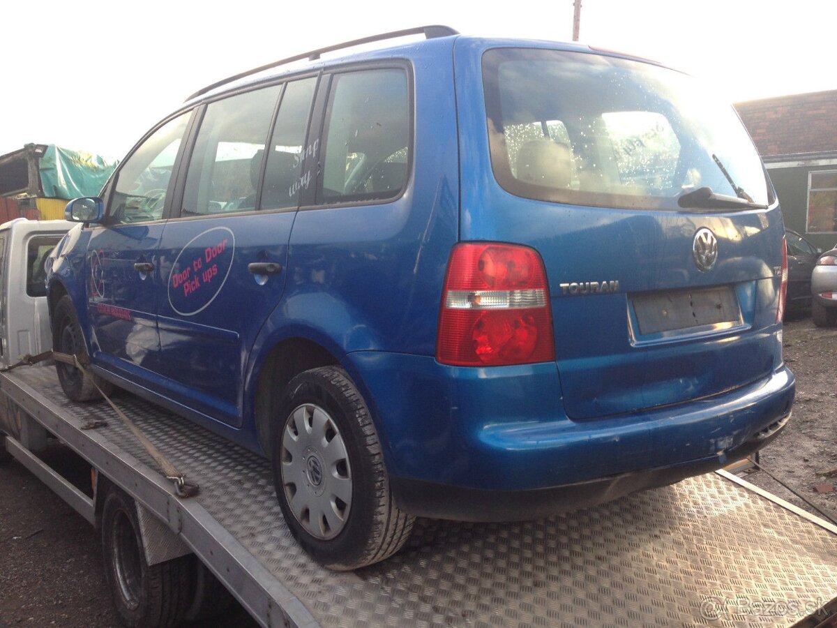 predam/rozpredam nahra VW TOURAN 1,9 + 2,0 TDI,BMM,BKD,BXE,B