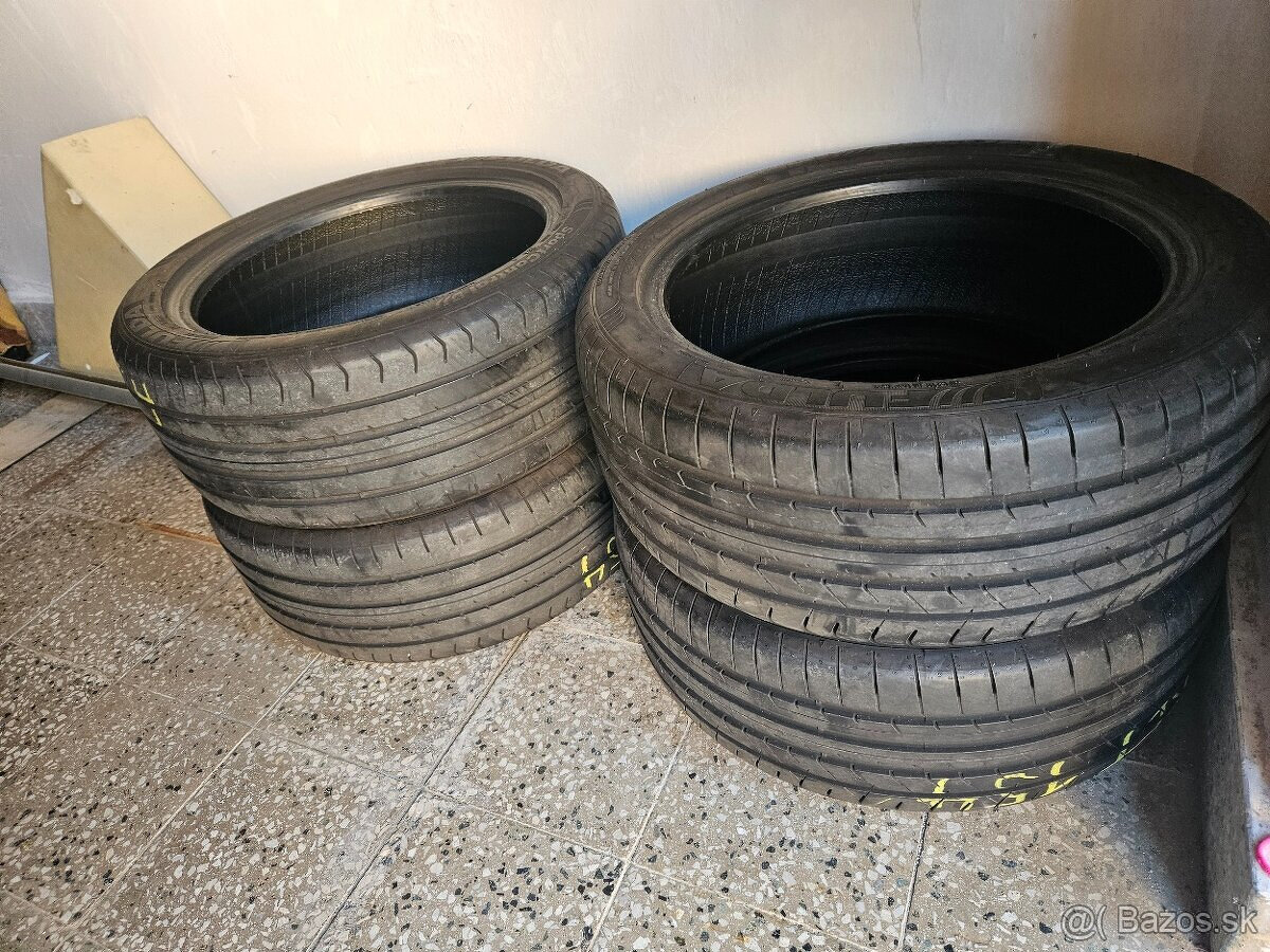 Letná sada pneumatík zn. Fulda 225/45r17