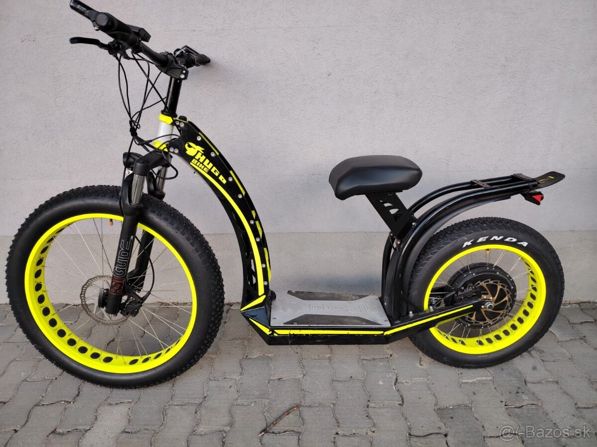 Terénna elektrokolobežka HUGO BIKE Big One S so sedačkou