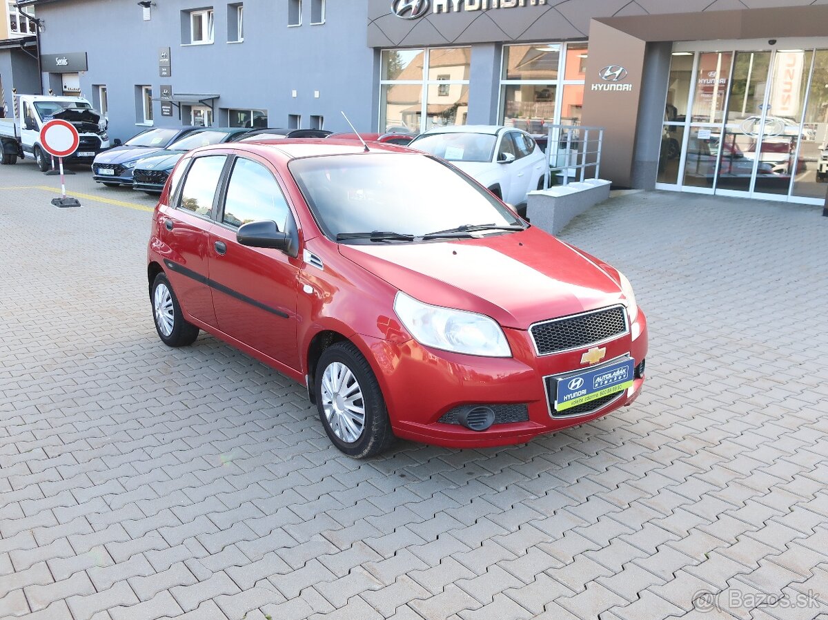 Chevrolet Aveo 1.2 16V 62kW KLIMA ČR 1MAJITEL