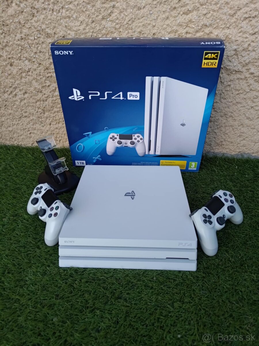 Playstation 4 Pro 1Tb biela