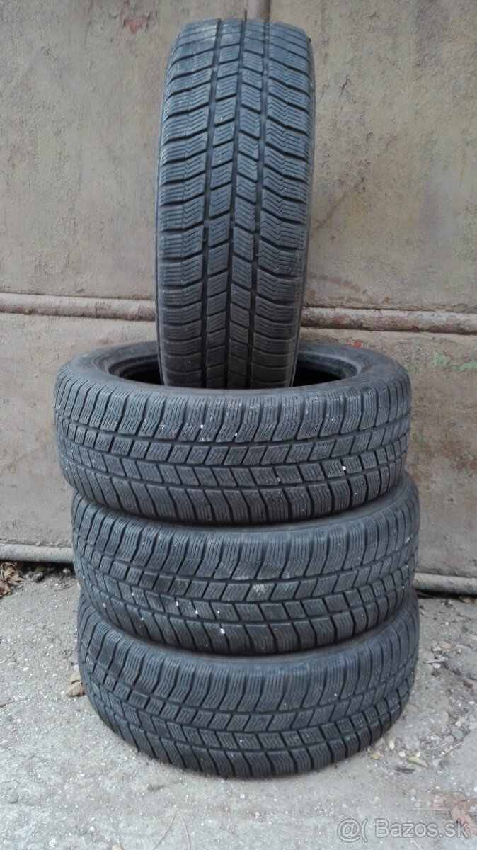 Predám 4-Zimné pneumatiky Barum Polaris 205/55 R16