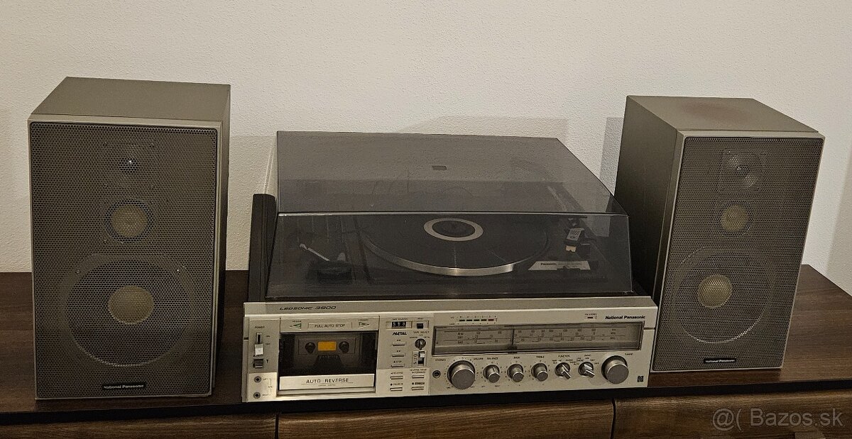 Predám vintage hifi systém Panasonic