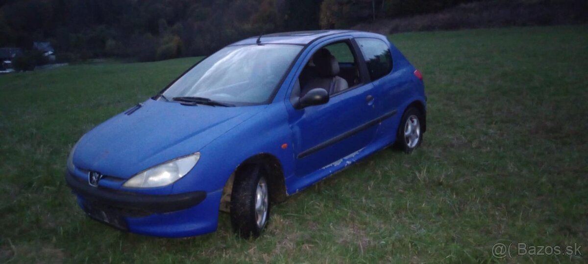 Rozpredam Peugeot 206 1.9D 51kw