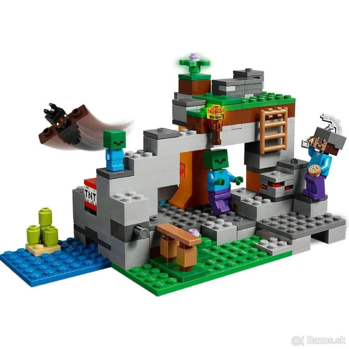 LEGO Minecraft 21141 Jaskyňa so zombie