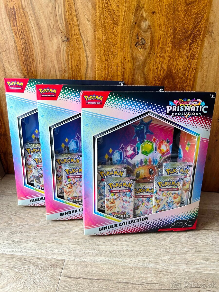 Binder Pokemon Prismatic Evolution