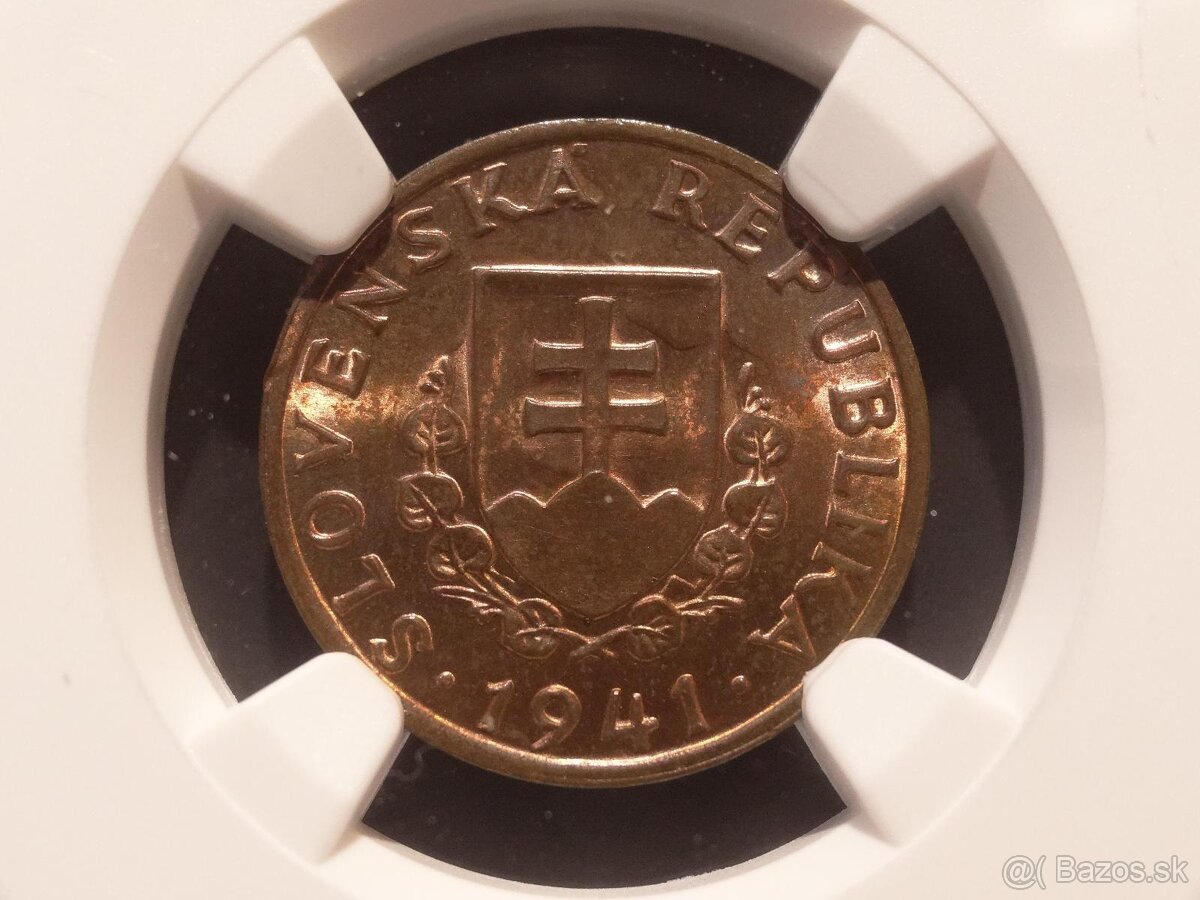 20 Halier 1941 a 1940 NGC MS 63