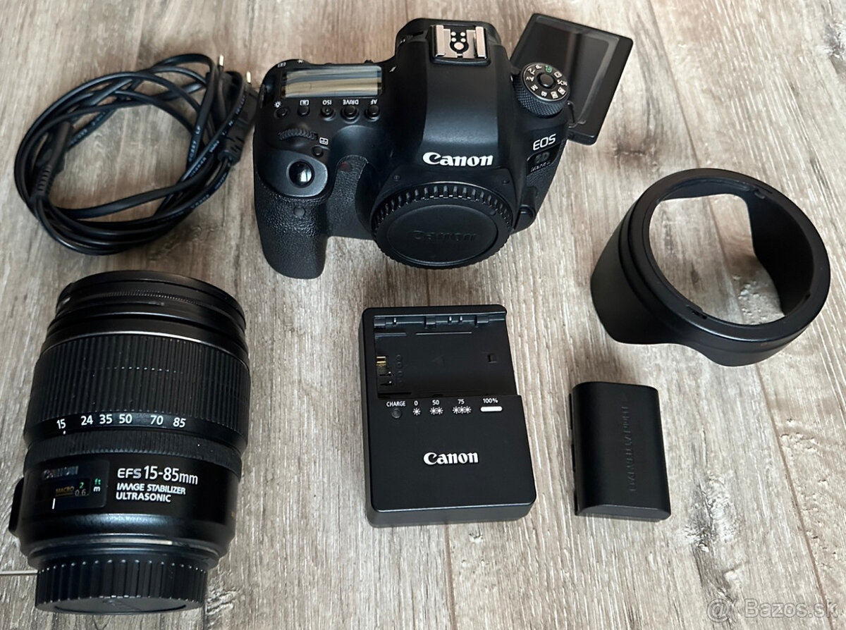 Canon EOS 6D Mark II + Canon EF-S 15-85mm