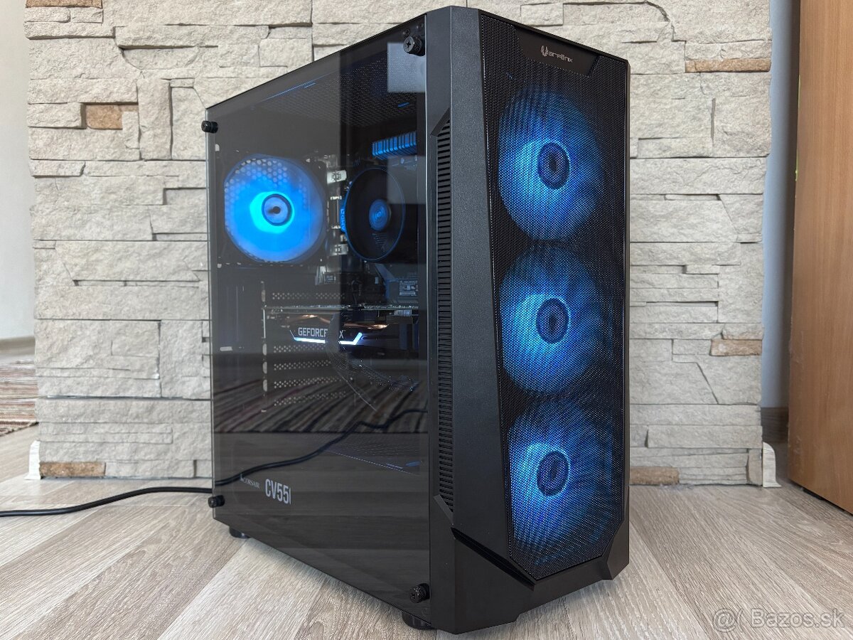 Herný PC (RYZEN 5 3600,RTX 2060 6GB,16GB DDR4,SSD 1TB,W11)