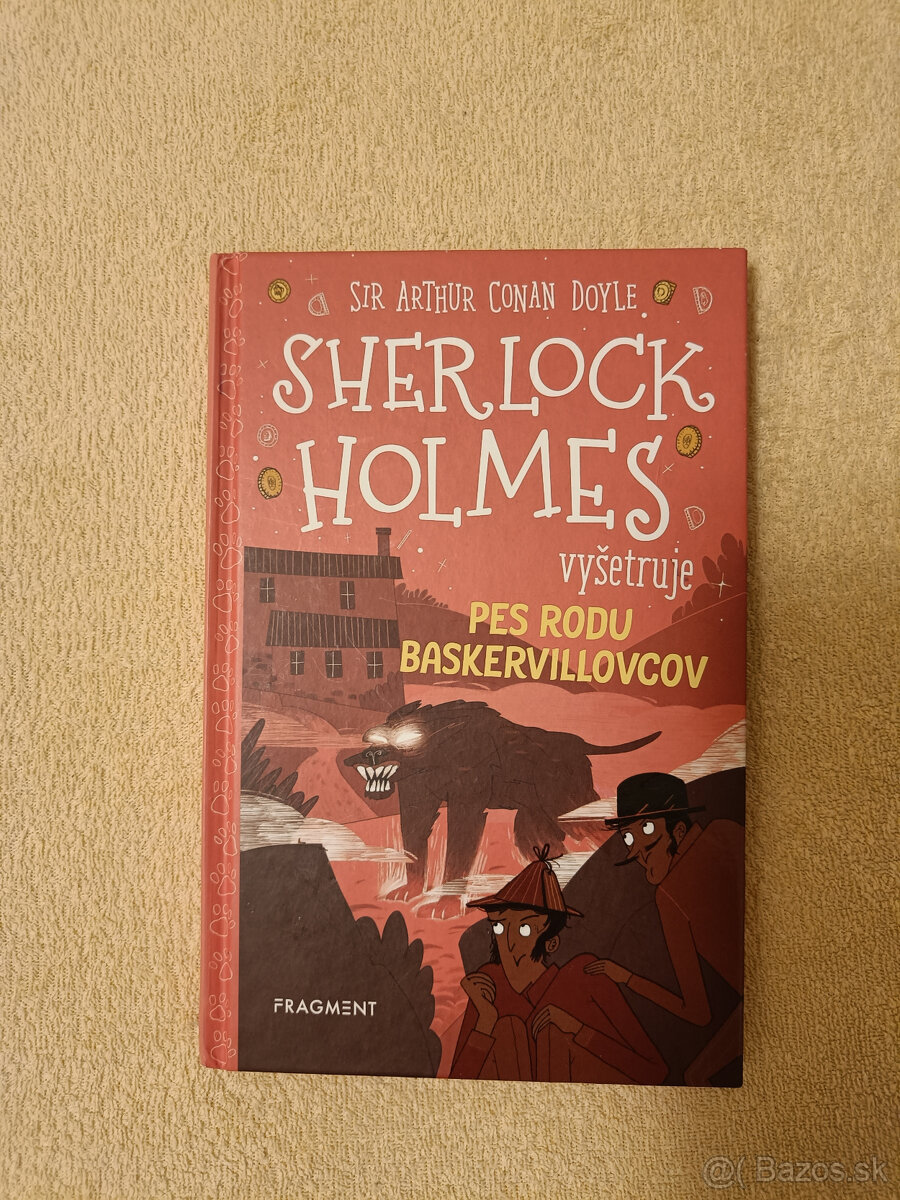 Predám knihu Sherlock Holmes vyšetruje: Pes rodu Baskervillo