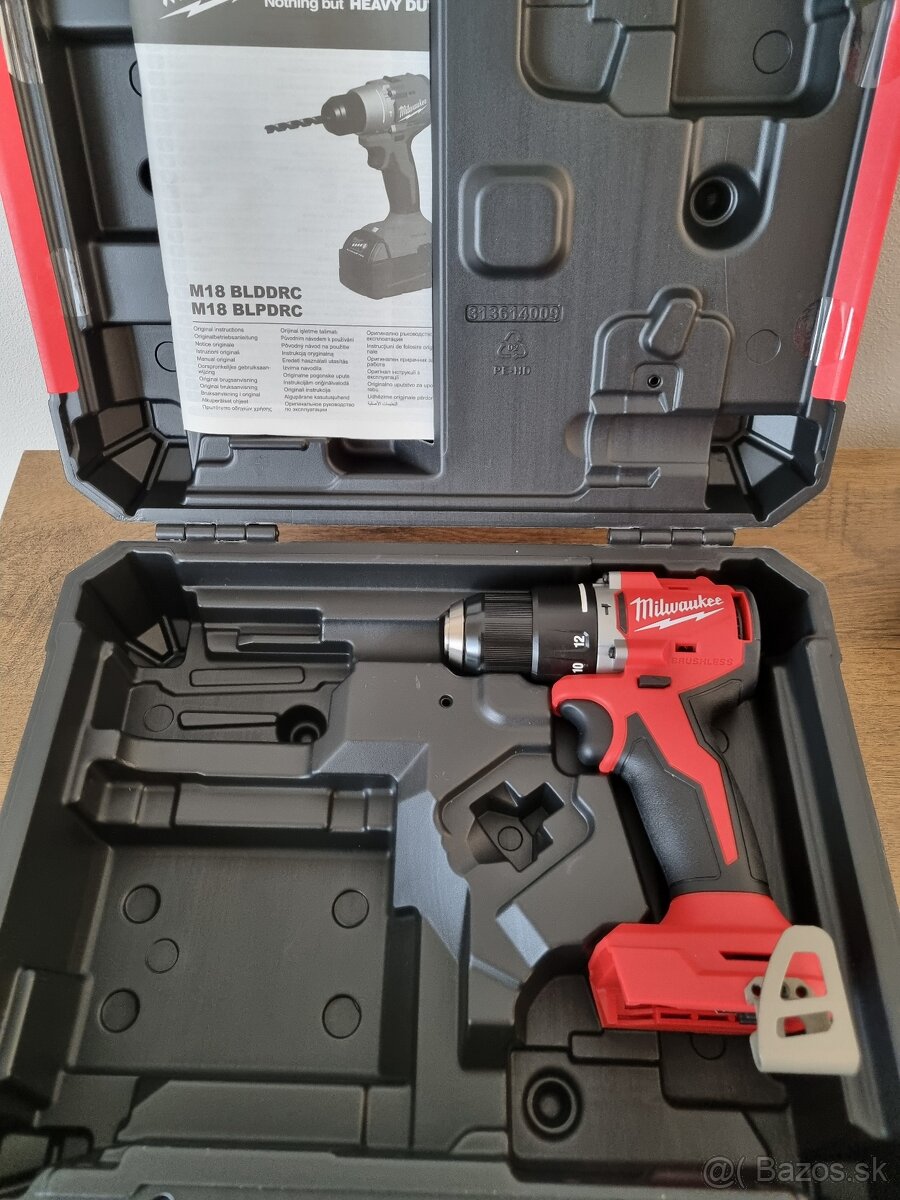 MILWAUKEE M18 BLPDRC-0 aku vŕtačka