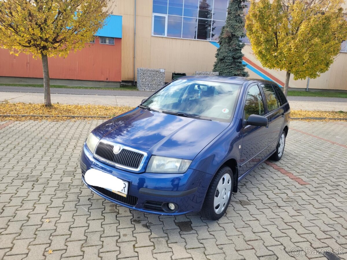 Predam škoda fabia combi 1.2.12v benzín kw 47 r.v 2006