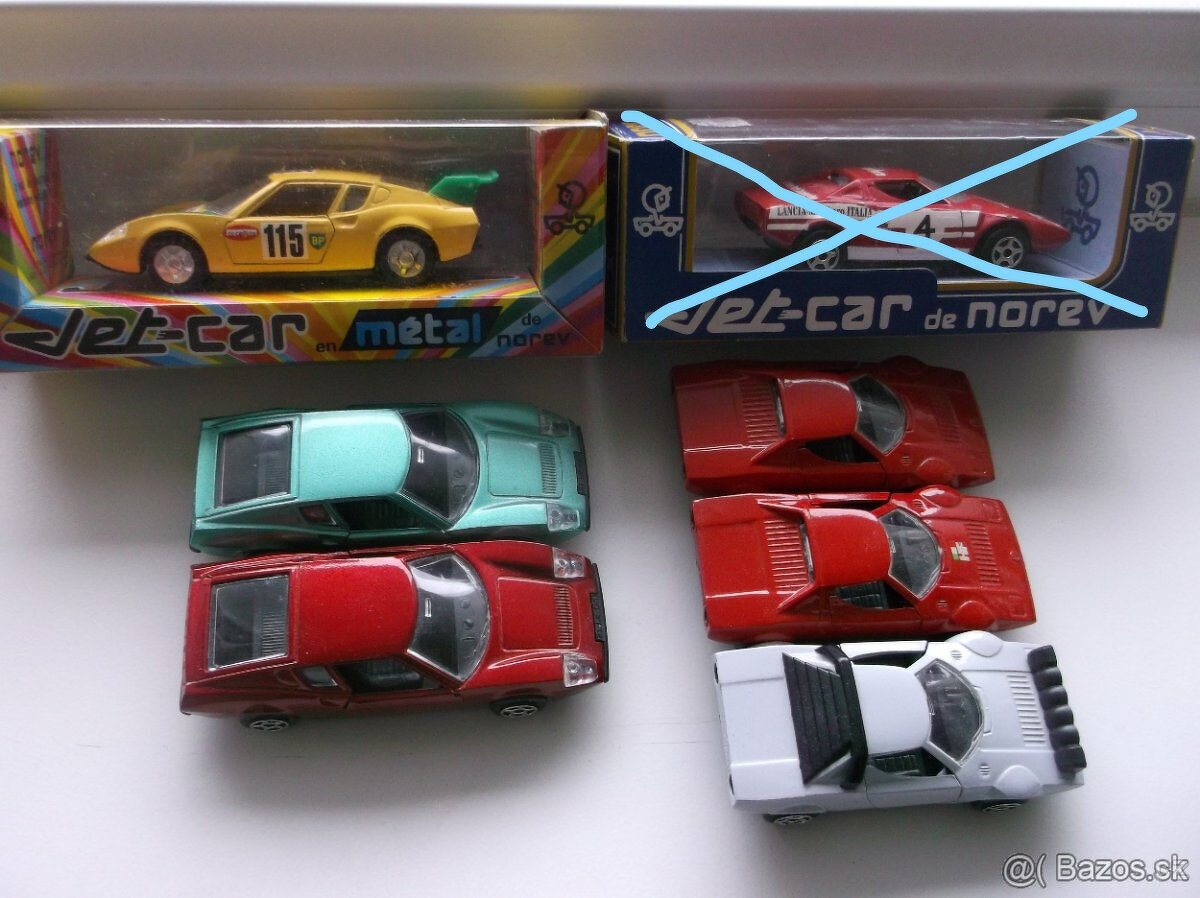 Predam od NOREV v 1:43:LANCIA STRATOS,LIGIER,FIAT