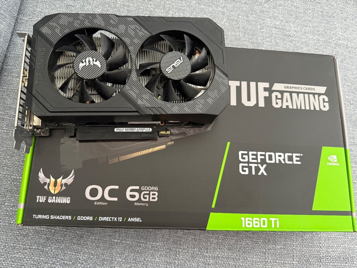 Geforce GTX 1660 Ti 6Gb TUF Gaming