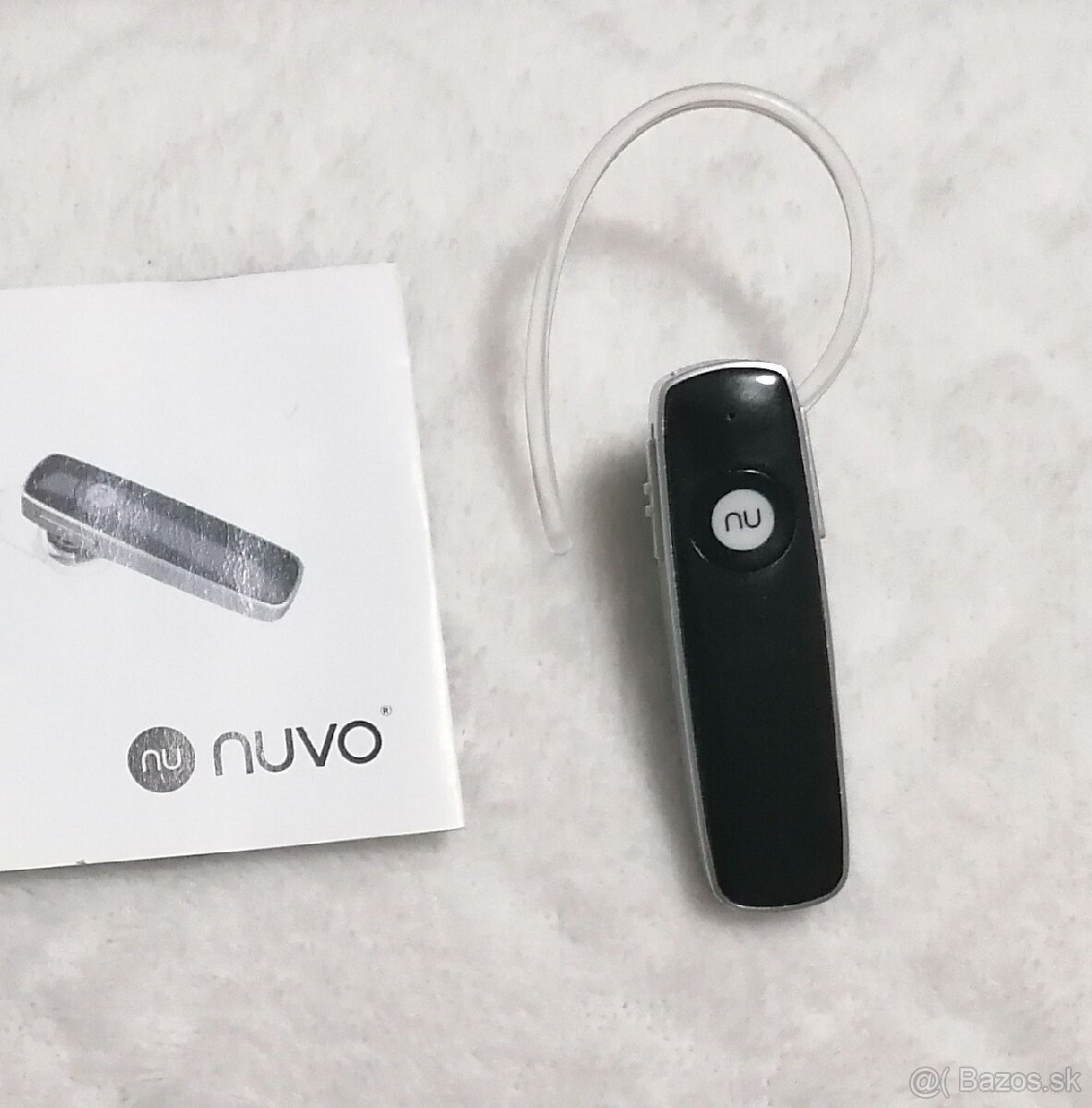 Nuvo headset, blootooth, hands free,