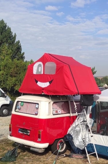 Strešný stan na vw t2