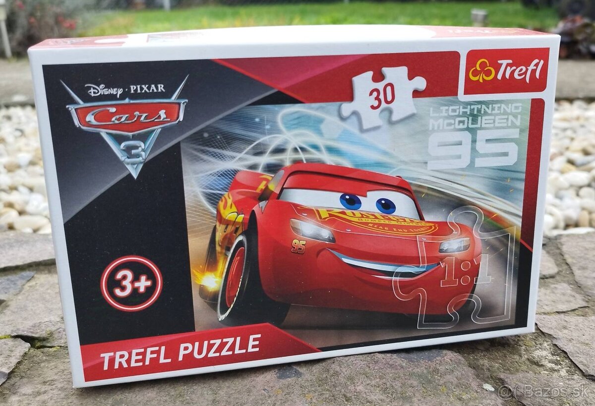 TREFL PUZZLE CARS - AUTÁ - BLESK McQUEEN - 30 KS